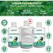 Liquid Chlorophyll Lime Basil 5X Concentrated 500ml Cold Extracted from Non-GMO Alfalfa - Detox - Alkaline - Natural Body Deodorant Antioxidant - Made in Canada - Buy Online on GoSupps.com
