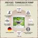Pump Booster Without Caffeine - Green Apple 440g | Vegan Pre-Workout Formula | High-Dose Amino Acids & Plant Extracts | 20 Portions | Made in Germany - Buy Online on GoSupps.com