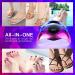 Belle 120W UV LED Nail Lamp | Professional Gel Dryer for Double Hands | Rechargeable with 45pcs Lamp Beads | LCD Display | 3 Timers | Home & Salon - Buy Online on GoSupps.com