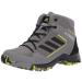 adidas unisex-child Terrex Hyperhiker Hiking Shoes 5.5 Little Kid Grey/Black/Grey
