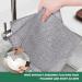Wire Dishwashing Rags for Wet and Dry 15 Pcs Non Scratch Wire Dishcloth Multipurpose Wires Dishwashing Rag Dish Washing Cloths for Dishes Sinks - Buy Online on GoSupps.com