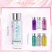 6 Bottle Glitter Face & Body Gel Set | Long-Lasting Sparkling Makeup for Festivals & Parties - White Pink Green Silver Gold Purple - Buy Online on GoSupps.com