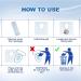 Extra Large Disposable Toilet Seat Covers - Individually Wrapped for Adults, Kids, and Toddlers - Water Proof and Nonslip - Ideal for Travel and Public Restrooms - Buy Online on GoSupps.com