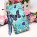 IMei-Konsktzh lle for Samsung Galaxy A25/A24 - Colorful PU Leather Protective Case with Card Holder & Stand | Love Butterfly Design - Buy Online on GoSupps.com