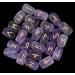 Crocon Amethyst Gemstone Rune stones Rectangle Shape with Elder Futhark Alphabet Engraved 25 pcs Rune Set Crystal Divination Healing Chakra Reiki with a Pouch & Rune brochure Size : 20-25mm Amethyst Rune - Buy Online on GoSupps.com