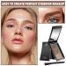 Waterproof Three-Color Eyebrow Powder Palette for Natural Brow Shape - Brown/Light Brown/Skin Tone - Buy Online on GoSupps.com