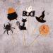 Halloween Cupcake Toppers Black Glitter Bat Spider Pumpkin Design Halloween Cupcake Picks Food Fruit Dessert Cocktail Picks Cake Decorations Holiday Party Supplies (36pcs) - Buy Online on GoSupps.com