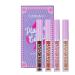 Shop 4Pcs Matte Liquid Lipstick Set - Long Lasting Waterproof Lip Gloss for Women | Deep Dark Red & Pink Shades - Buy Online on GoSupps.com