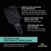 Jack Dean by Denman Black Curl Volumiser Comb - D17 for Styling, Defining and Enhancing Curls - Buy Online on GoSupps.com