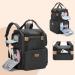 BAFASO Nail Polish Organizer Backpack - Holds 70 Bottles, Nail Lamp, Laptop Sleeve - Black - Buy Online on GoSupps.com
