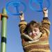 Sanwuta Ninja Monkey Bars - 6 Pack Trapeze Swing Bars for Obstacle Course Attachments - Fun Backyard Play Sets for Kids and Adults - Outdoor Ninja Rings and Wheels Included - Buy Online on GoSupps.com