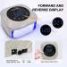 Lavinda 54W Rechargeable UV LED Nail Lamp | Cordless Gel Polish Light with 4 Timer Settings | Professional Quick Dry Curing Lamp for Salon & Home - Buy Online on GoSupps.com