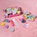 9Pcs Glitter Icecream Shape Lip Gloss Set in Cute Suitcase | Non Toxic & Kids Friendly | Ages 5 - Buy Online on GoSupps.com