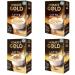 Mokate Gold Premium Latte Caramel & Vanilla Flavour 4 boxes (40 sachets total 560g)
