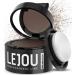 LEJOU Root Powder Brown - More Volume - Conceal Roots in Seconds Hair Make-up Waterproof 4 g