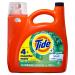 Tide Plus Febreze Freshness HE Turbo Clean Liquid Laundry Detergent Botanical Rain Scent 132 fl oz 94 loads