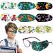 Leumoi 8 Pcs Eye Patches for Kids Dinosaur Reusable Eye Patches for Glasses 8 Styles Eye Patches for Lazy Eye to Cover Either Eye 2 x 4.1 Inch Cartoon Dinosaur Fabric Eye Patches for Boys Girls