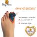 BodyMoves Toe Gel Pack - Reusable Hot/Cold Therapy for Toe Injuries - 3 Pack - Buy Online on GoSupps.com