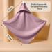 Buy Mababu 4-Layer Hooded Baby Towel - Organic Cotton Anti-Slip Button 75x75 cm Dusty Rose - Soft & Fluffy Bath Towel for Infants - Buy Online on GoSupps.com