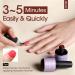 Gellen Gel Nail Polish Remover - Nail Polish Remover for Nails Soak off Gel Polish Remover Quickly & Easily Remove Gel Polish within 3 5 Minutes Professional Gel Polish Remover Home/Salon Use 15ml Nail Polish Remover Kit - Buy Online on GoSupps.com
