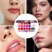 Makeup Lipsticks Women's Lipstick Palette 18 Matte Colors Long-Lasting Bridal Cosmetics - Buy Online on GoSupps.com