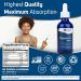 Ionic Magnesium 400 mg Liquid | Trace Minerals Research 2 fl oz - Boost Energy & Relax - Buy Online on GoSupps.com