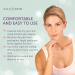 SilcSkin Decollette & Full Facial Set | Reusable Medical-Grade Silicone Pads for Chest Wrinkles & Facial Care - International Shipping Available - Buy Online on GoSupps.com