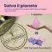 Upshell Soft Menstrual Cup - Reusable & Washable | Comfortable & Safe - Large Violet (1 Piece) - Buy Online on GoSupps.com