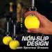 Climbing Pull Up Power Ball Set - Non Slip Hand Grips for Strength Training & Rock Climbing Workouts - Buy Online on GoSupps.com