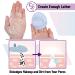Slick Silicone Facial Cleansing Brush 4 Pack - Face Scrubber Exfoliator | Face Wash Brush for Gentle Exfoliation - Buy Online on GoSupps.com