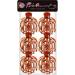 RC Roche Ornament 6-Piece Women's Stylish Rose Dome Comb Clamp, No-Slip Large Brown Hair Clip Set - Buy Online on GoSupps.com