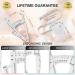 CZ Store Body Fat Caliper Kit Lifetime Guaranteed Accurate Readings Skin Fold Clamp with User Manual Interpretation Table Workout Guide Measuring Tape - Weight Management & Measurement Tool White - Buy Online on GoSupps.com