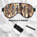 Double-Sided Egyptian Pharaohs Eye Mask | Unisex Night Sleep Shade Cover - Buy Online on GoSupps.com