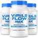 NutraRize (3 Pack) Virile Flow Max Pills Official VirileFlow for Men Premium Ingredients to Support Energy Stamina and Performance Easy-to-Swallow Pastillas Review (180 Capsules)