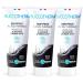 BUCCOTHERM | [Whitening Protection Toothpaste with Activated Charcoal] | Restores teeth to their natural whiteness | Certified Organic - 100% natural ingredients - Mint flavor | Pack of 3x75 ml