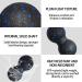 Buy Peanut Massage Ball Set | Fascia Relief for Neck & Back | Acupressure Relaxation - International Shipping Available - Buy Online on GoSupps.com