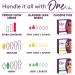 One by Poise Long Extra Coverage Panty Liners - 150 Count (3 Packs of 50) - Period & Bladder Leakage Protection - Buy Online on GoSupps.com
