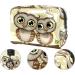 Multifunctional Cartoon Owl Waterproof Cosmetics Bag - Travel Makeup Organizer for Brushes & Lipsticks | 18.5x7.5x13cm - Buy Online on GoSupps.com