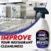 ZORBX Stainless Steel Cleaner Spray - Eliminate Odors & Stains | Ideal for Home & Restaurant Use (24 Fl Oz - Buy Online on GoSupps.com