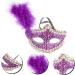 minkissy Masquerade Mask The Mask Party Mask Women Venetian Mask for Women Party Masks for Adults Masquerade Halloween Masks for Adults Women Masquerade Ball Mask Hemming Pvc Child Props - Buy Online on GoSupps.com