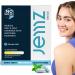 Jemz Smile Chewable Teeth Whitening Kit - 16 Treatments Teeth Whitening Gum for Sensitive Teeth Enamel Tooth Whitening Without Sensitivity