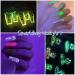 Buy Hemoer Fluorescent Glitter Set - 12 Iridescent Colors for Makeup Body Nails & Halloween DIY Crafts - International Shipping Available - Buy Online on GoSupps.com