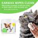 Ear Cleaning Pads for Dogs - 100 Cleansing Pads for Pets - Safe and Effective Pads for Cleaning Teeth Eyes & Ears Ear Cleaning Pads for Stop Ear Itching. - Buy Online on GoSupps.com