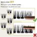 Shop BQ Lash Single Eyelash Clusters - 72 Colored DIY Extensions | B12 B02 B09 Black Lashes D-14mm for At-Home Beauty - Buy Online on GoSupps.com