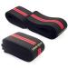 KYLIN SPORT 79 Knee Wraps (Pair) - Elasticated Compression Support for Cross Training, WODs, Gym Workout - Red/Black - Men and Women - Buy Online on GoSupps.com