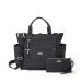 Baggallini Womens 3-in-1 Convertible Backpack With RFID Phone Wristlet, Black, One Size US One Size Black