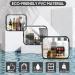 SLIJAR Clear Travel Toiletry Bags Set - Waterproof PVC Cosmetic Bags for Men and Women - Travel Toiletry Accessories for Holiday - Buy Online on GoSupps.com