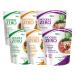 Caloless Noodles Zero Low Carb Konjac Shirataki Keto Instant Noodles Pasta Flavor Variety 6 Pack (Chicken/Tom Yum/ Pickle Spicy) Gluten Free Carb Free Diabetic Food Fresh Ramen Noodles