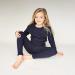 DreamBuy Ribbed Pyjama/Tracksuit/Loungewear in 20 Colors - Unisex Baby, Women, Men - Oxford Blue - 0-3 Months - Buy Online on GoSupps.com