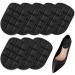 4 Pair Heel Cushions for Heel Pain Relief Gel Heel Cups Pads Support for Shoes for Plantar Fasciitis Relieve Heel Spurs Pain with Insoles for Women/Men Black